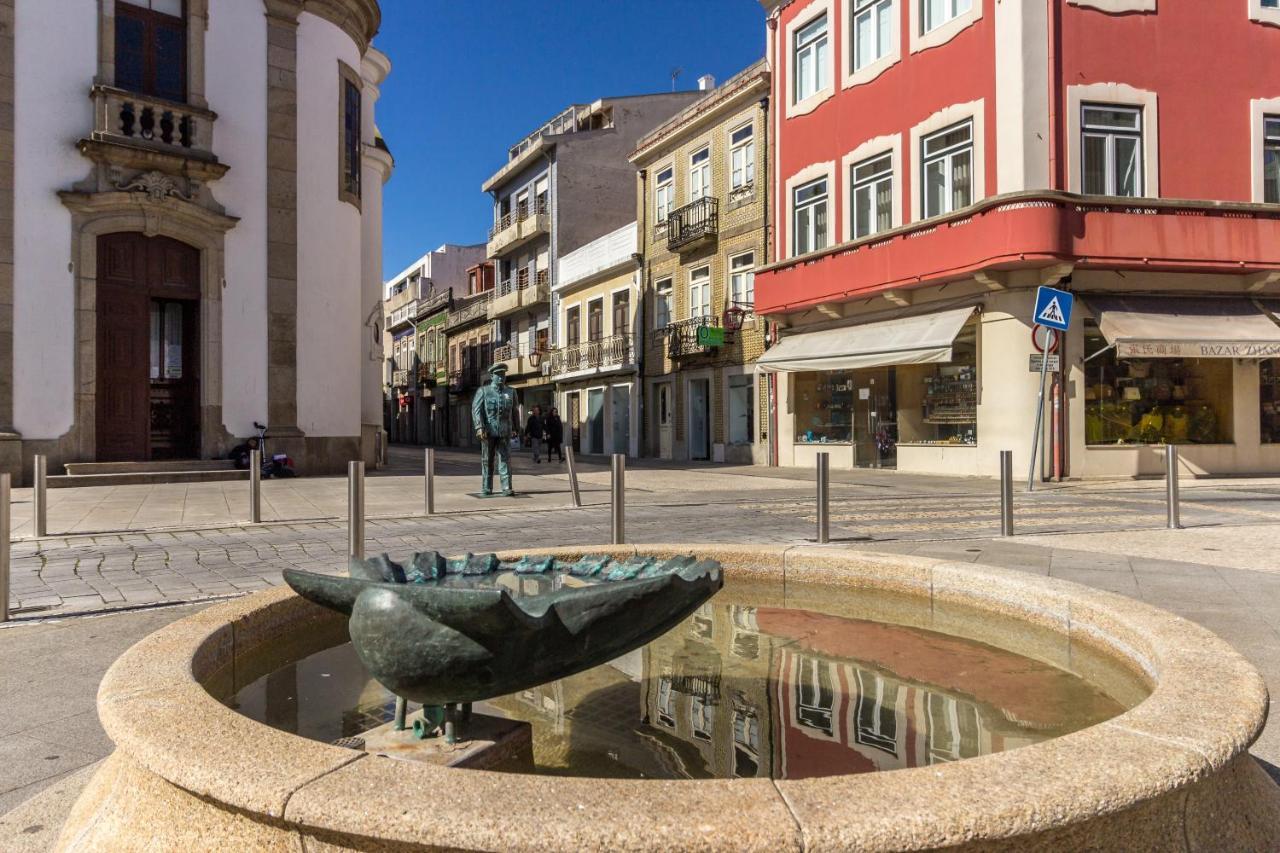 Appartamento Guest H4U Povoa Praca Joao 23 Póvoa de Varzim Esterno foto